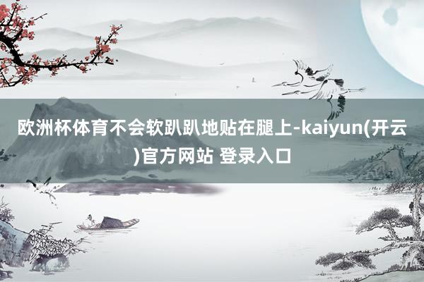 欧洲杯体育不会软趴趴地贴在腿上-kaiyun(开云)官方网站 登录入口